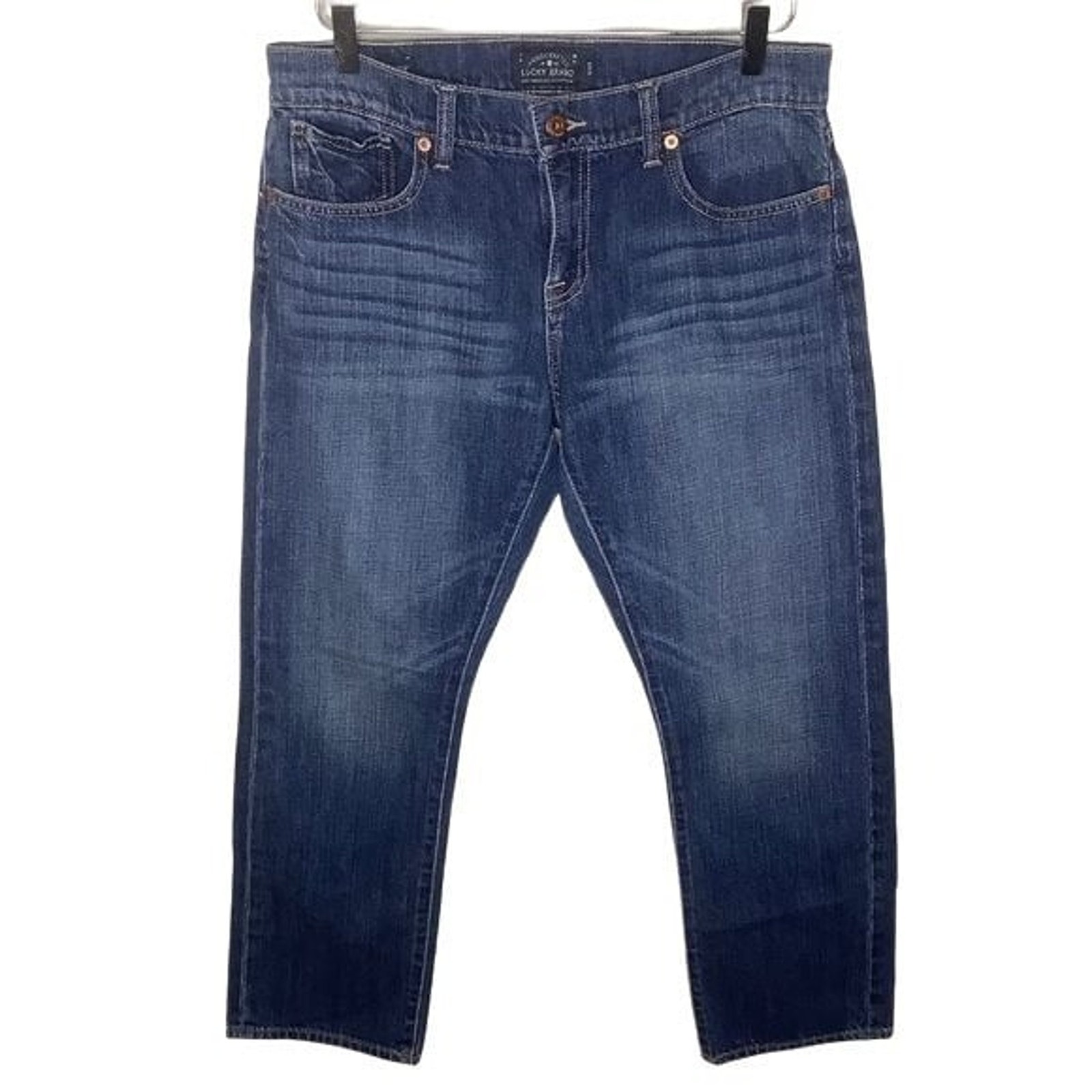 Lucky Brand Sienna Weekender Crop Distressed Size 6